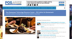 Desktop Screenshot of pos-advice.com